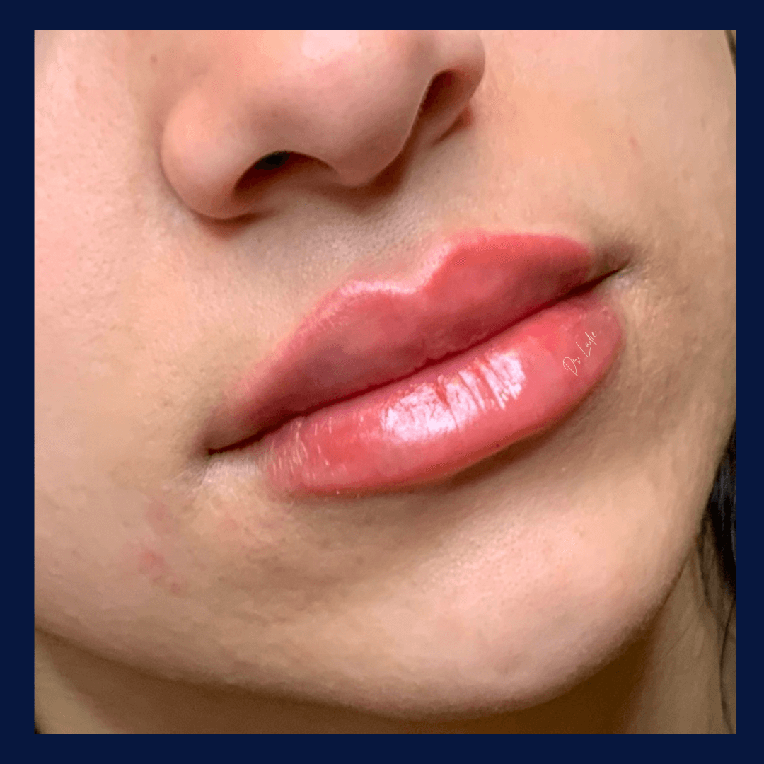Lip Filler AFTER